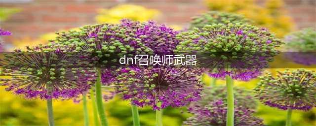 《DNF》召唤师105级史诗武器介绍(dnf召唤师武器)