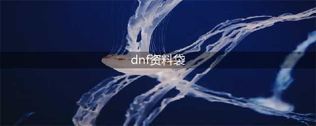 dnf资料袋使用方法 dnf资料袋怎么用(dnf资料袋)