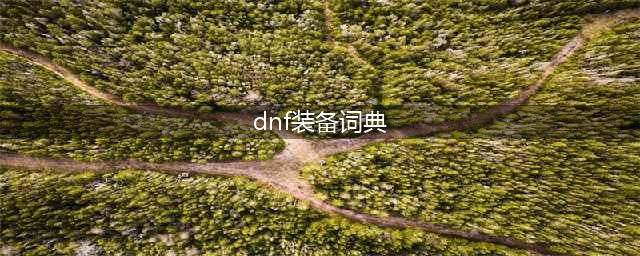 《DNF》武器怎么幻化 武器幻化功能介绍(dnf装备词典)