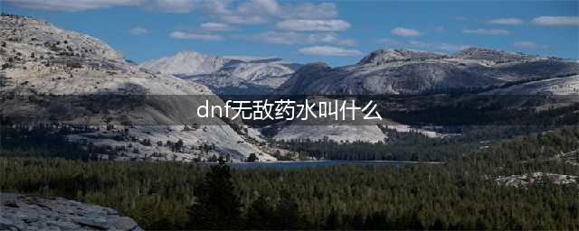 《DNF》有哪些无敌技能可用 无敌技能及药品使用推荐(dnf无敌药水叫什么)