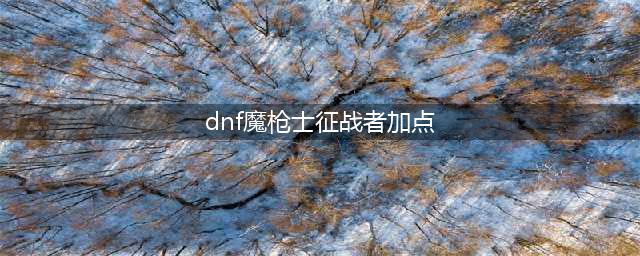 《DNF》征战者三觉如何加点 征战者三觉最强加点攻略(dnf魔枪士征战者加点)