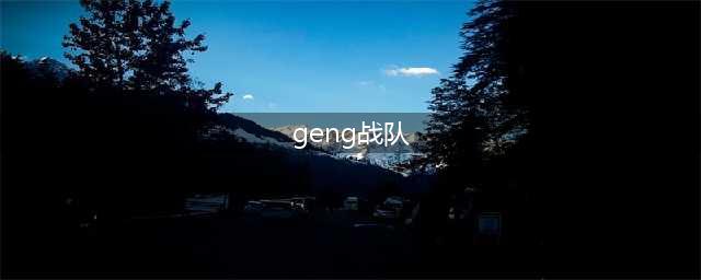 《LOL》2020季中杯GENG战队怎么样 2020季中杯GENG战队介绍(geng战队)