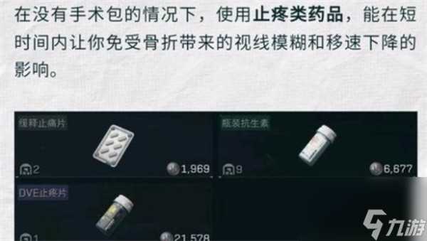 三角洲行动药品使用方法介绍