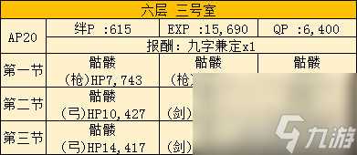 FGO空之境界复刻603室配置是什么 自由本关卡掉落加成攻略