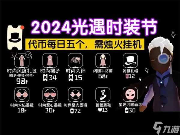 光遇时尚日兑换图2024