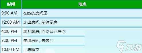星露谷物语海莉行程表介绍