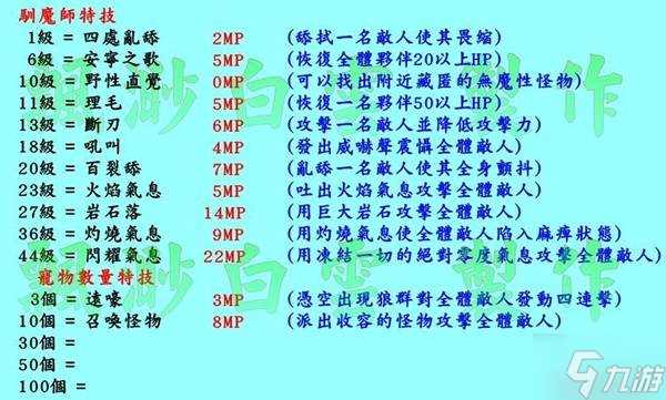 《勇者斗恶龙3重制版》各职业技能及解锁等级介绍