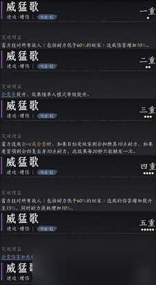 《燕云十六声》陌刀心法搭配推荐